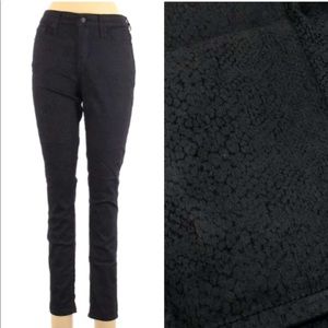 Snake print black skinny jean universal thread 14